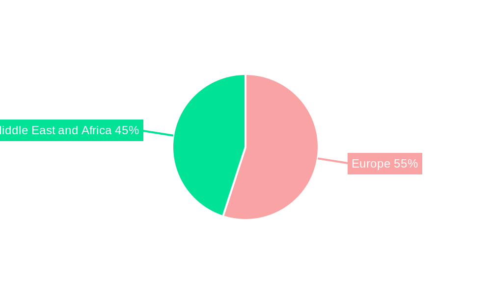 Europe, Middle-East and Africa Riot Control Equipment Market Regional Share