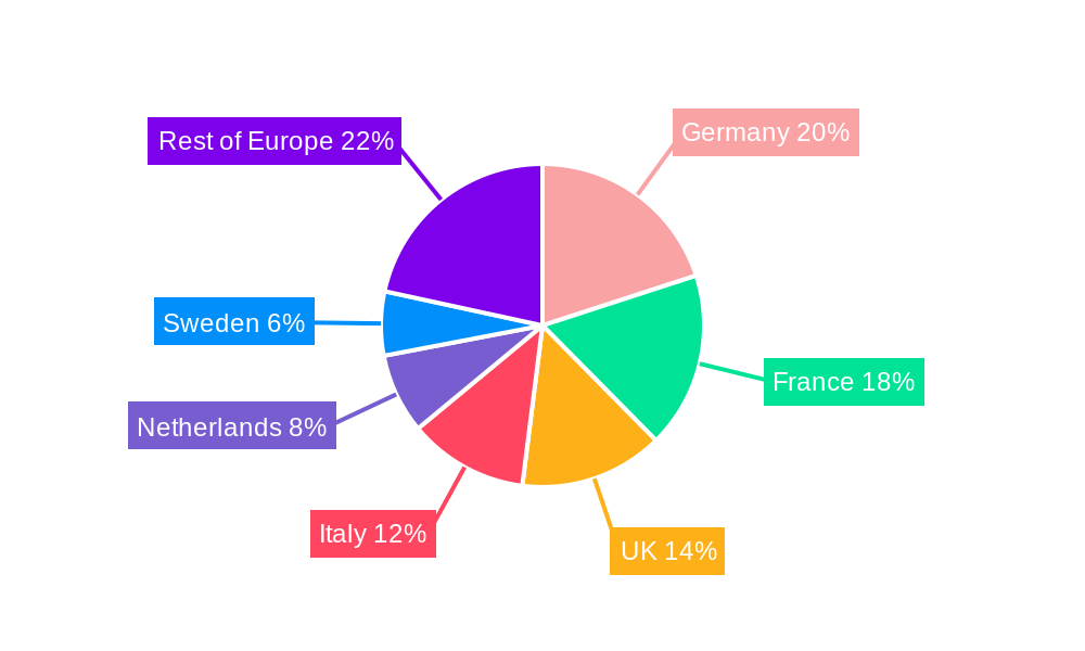 Europe Amusement Parks Market Regional Share