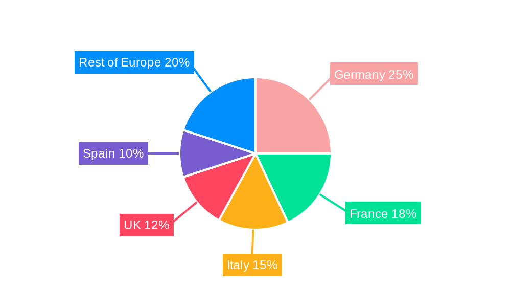 Europe Automotive Adhesives & Sealants Industry Regional Share