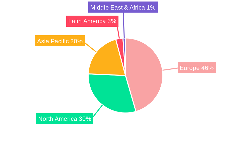Europe Digital Transformation Market Regional Share