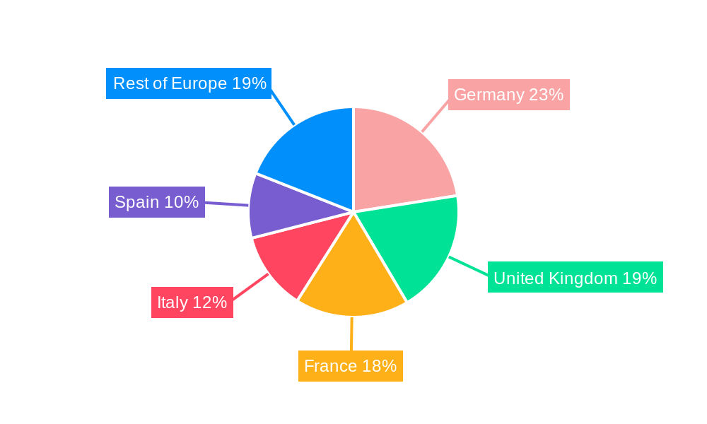 Europe Hospital Supplies Industry Regional Share