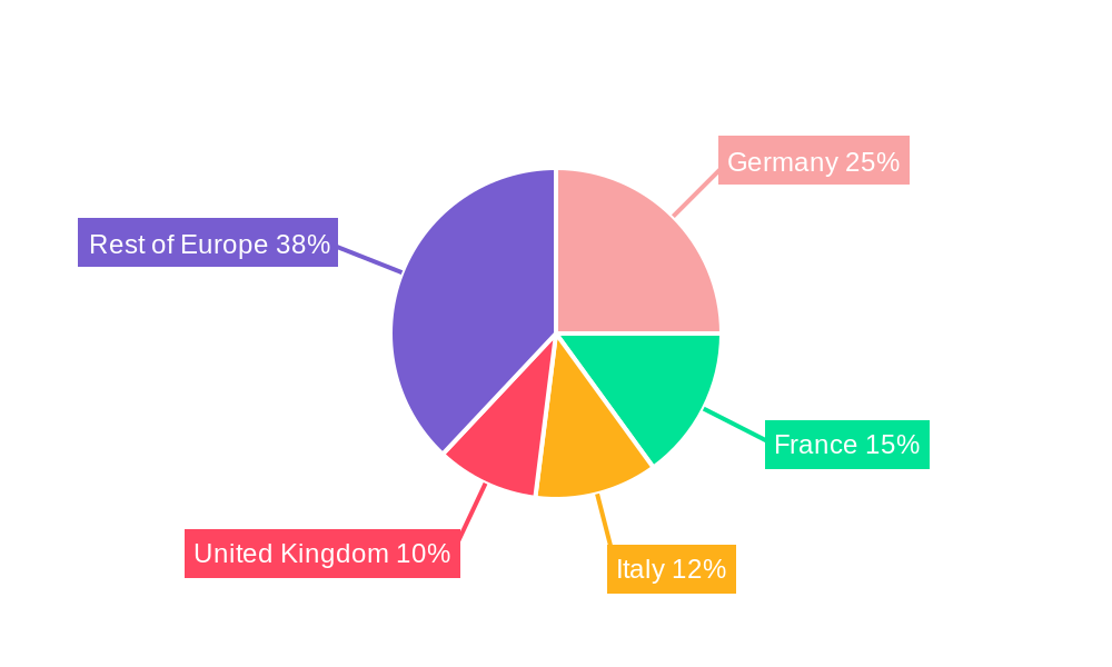 Europe Internal Combustion Engines Market Regional Share