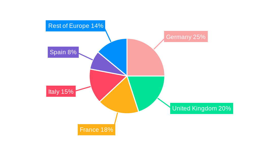 Europe Luxury Yacht Market Regional Share
