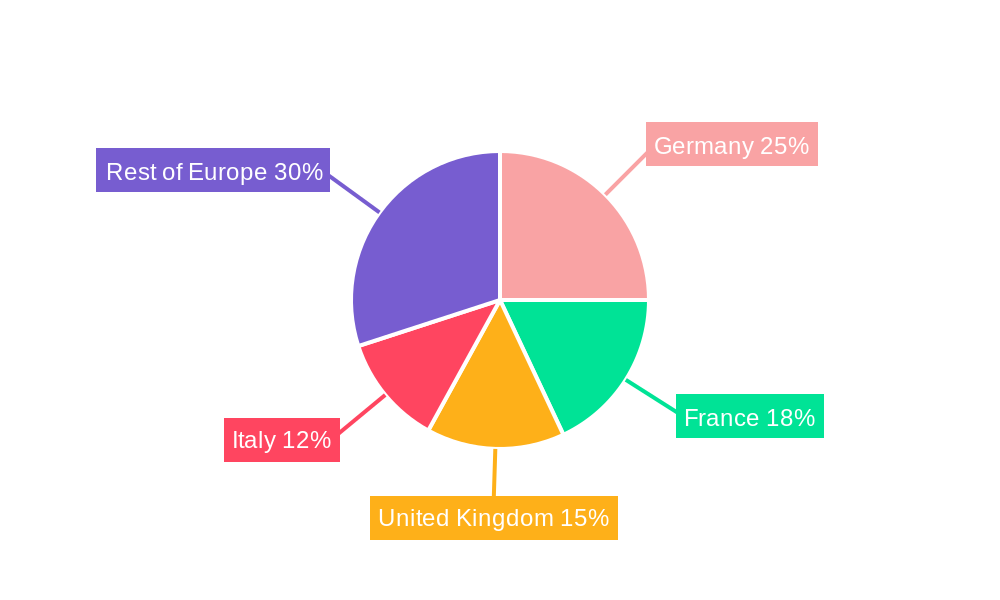 Europe Metal Finishing Industry Regional Share