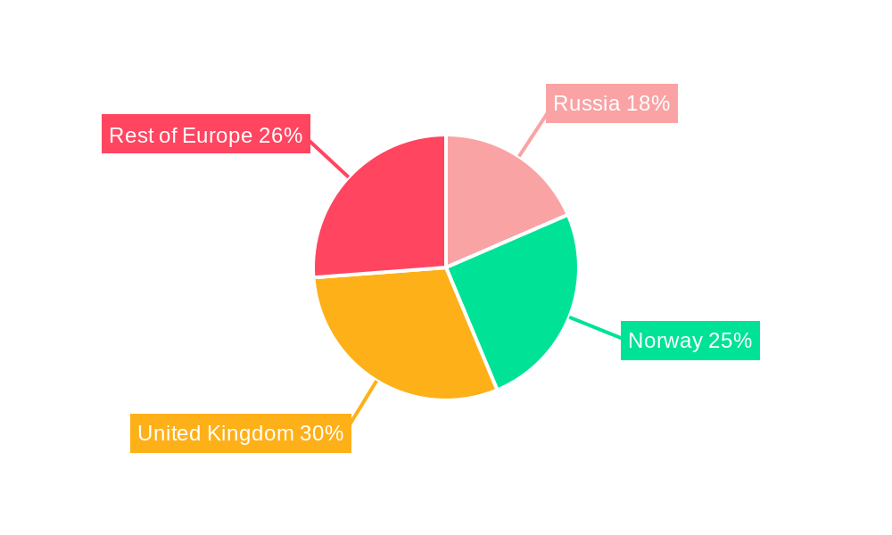 Europe Oilfield Services Industry Regional Share