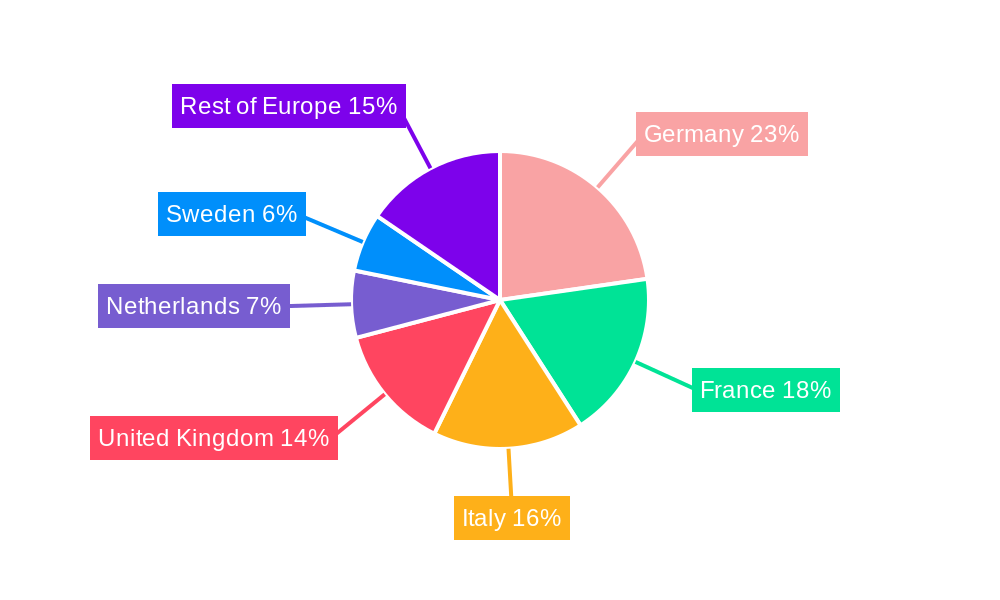 Europe Stone Fruits Industry Regional Share