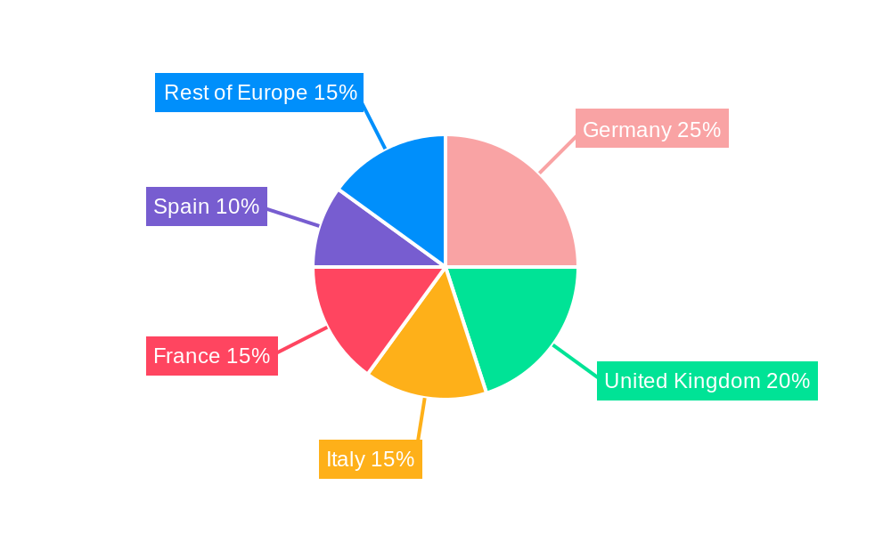 European Motor Homes Market Regional Share