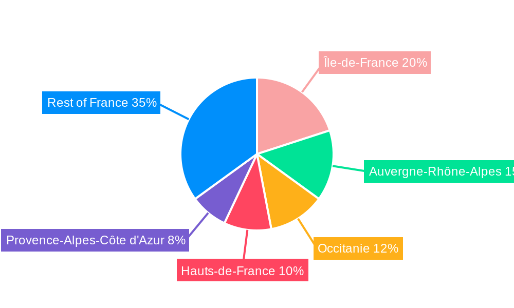 France Passenger Vehicles Lubricants Market Regional Share