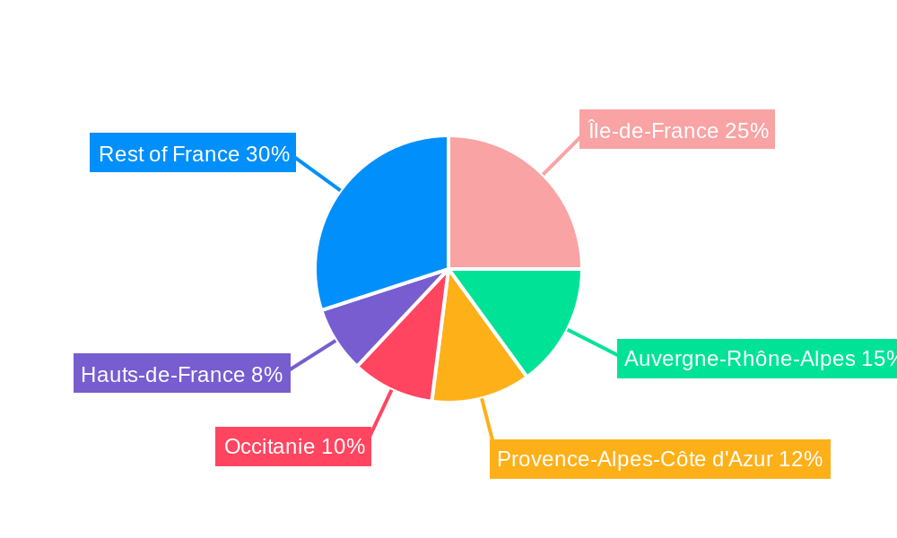 France Surveillance Camera Market Regional Share