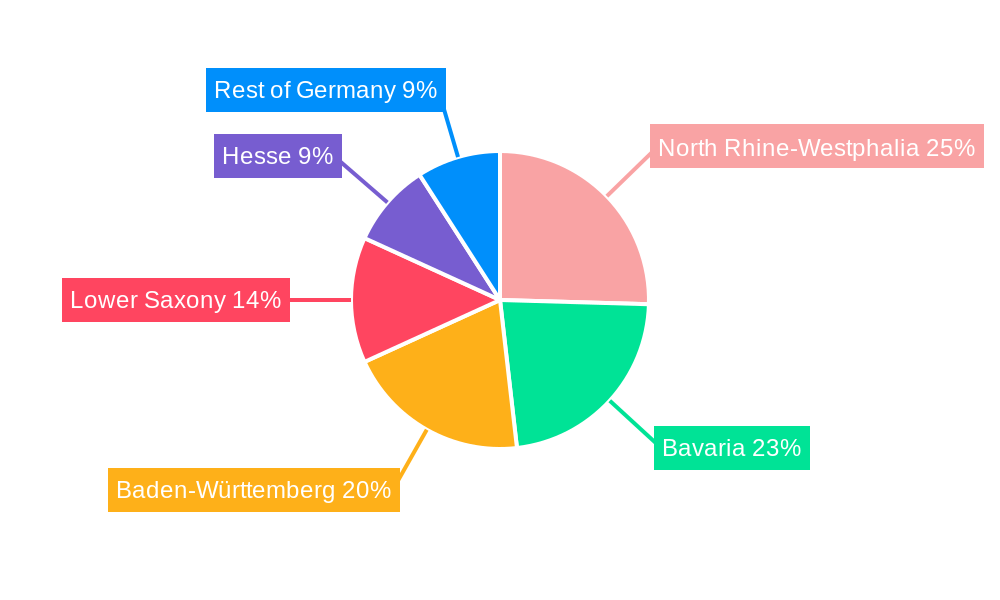 Germany Automotive Pneumatic Actuators Market Regional Share
