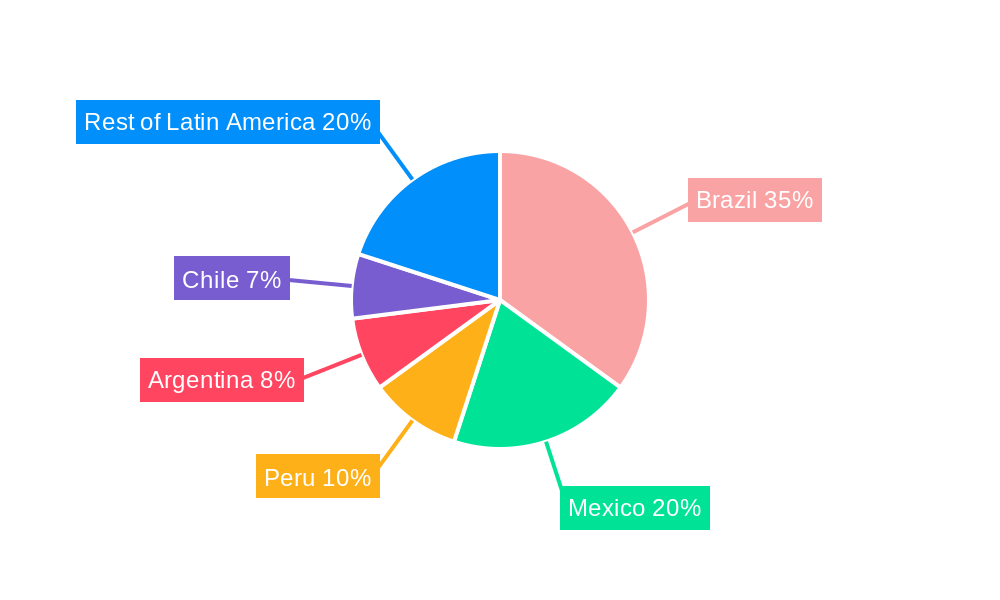 Latin America Container Terminal Operations Market Regional Share