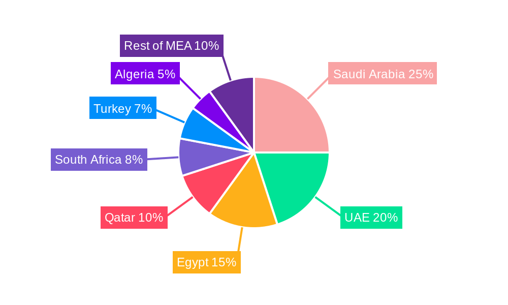 MEA Business Jet Market Regional Share