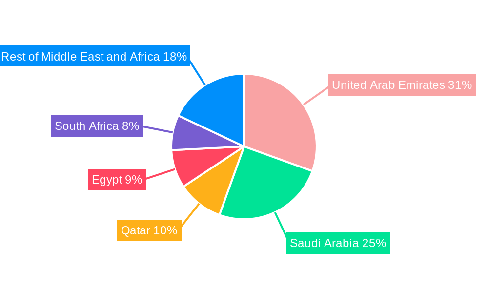 MEA Commercial Aircraft Aviation Fuel Market Regional Share