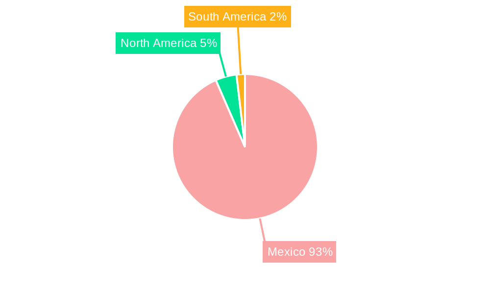 Mexico Washing Machine Market Regional Share