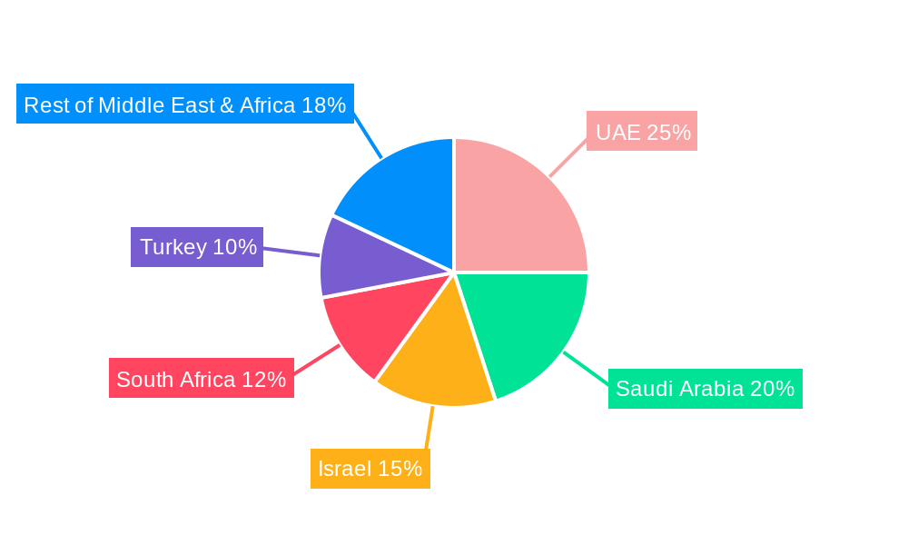 Middle-East And Africa Aerospace Composites Market Regional Share