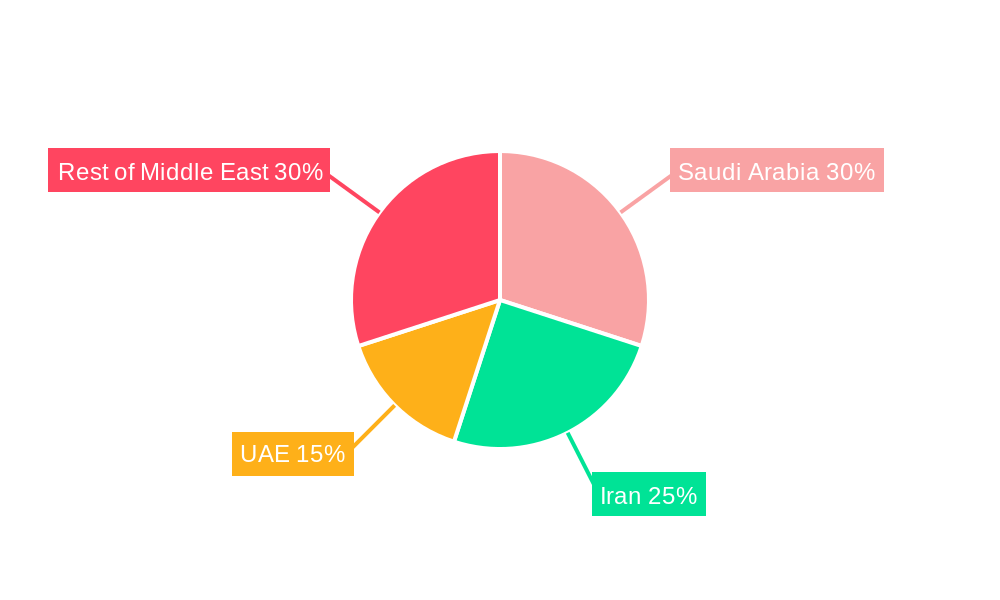Middle East Feed Additives Market Regional Share