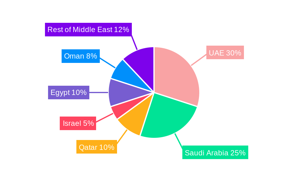 Middle East Paints and Coatings Market Regional Share