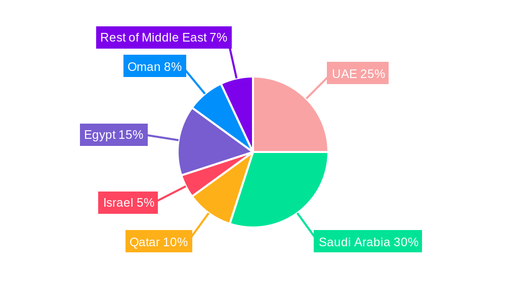 Middle East Power Sector Gas Turbine MRO Industry Regional Share