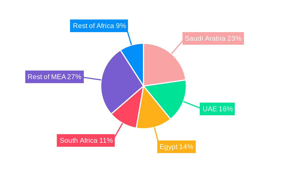 Middle East and Africa Paper Packaging Market Regional Share