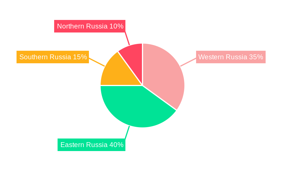 Russia Hydro Power Plants Market Regional Share