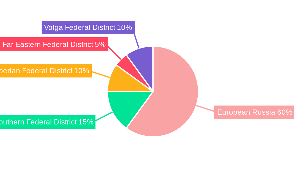 Russia Plastic Caps and Closures Market Regional Share