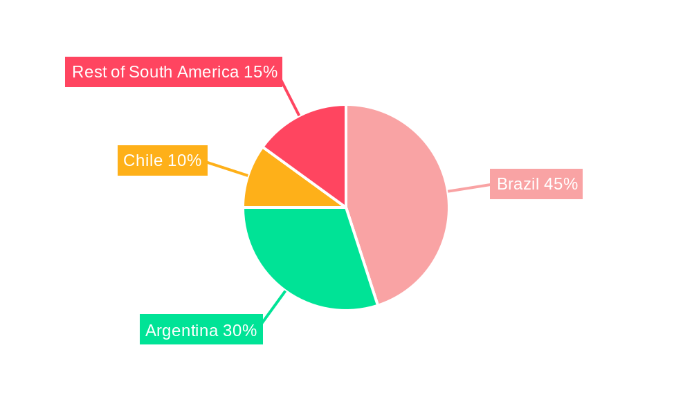 South America Crop Protection Chemicals Market Regional Share