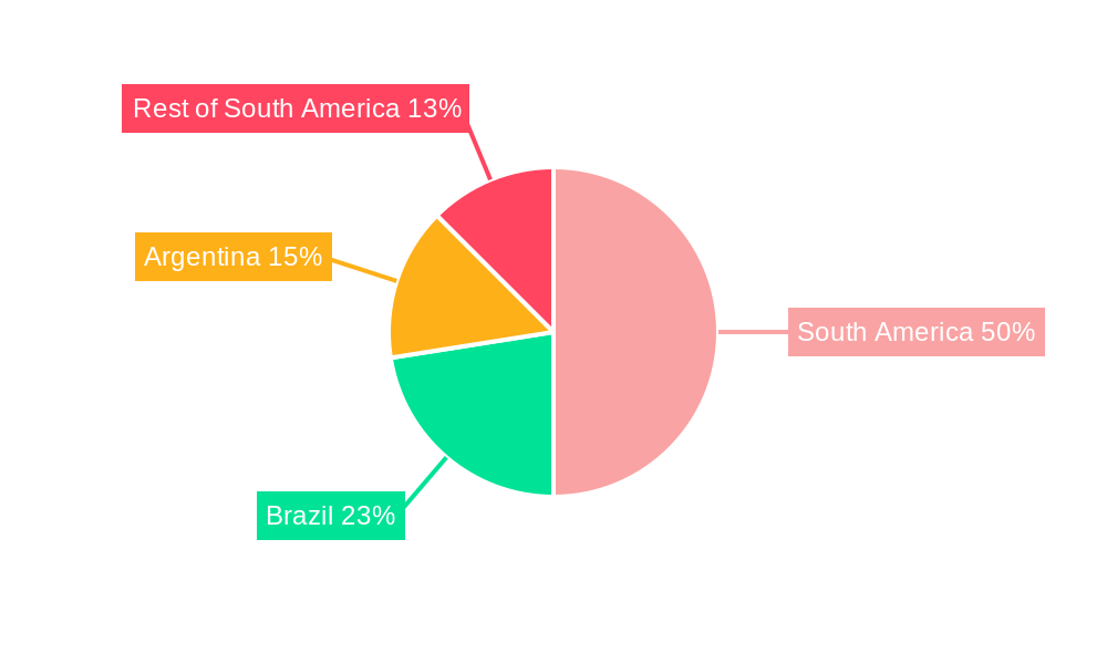 South America Neurology Monitoring Market Regional Share