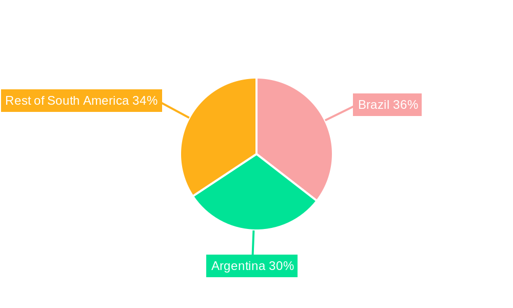 South America Pea Protein Industry Regional Share