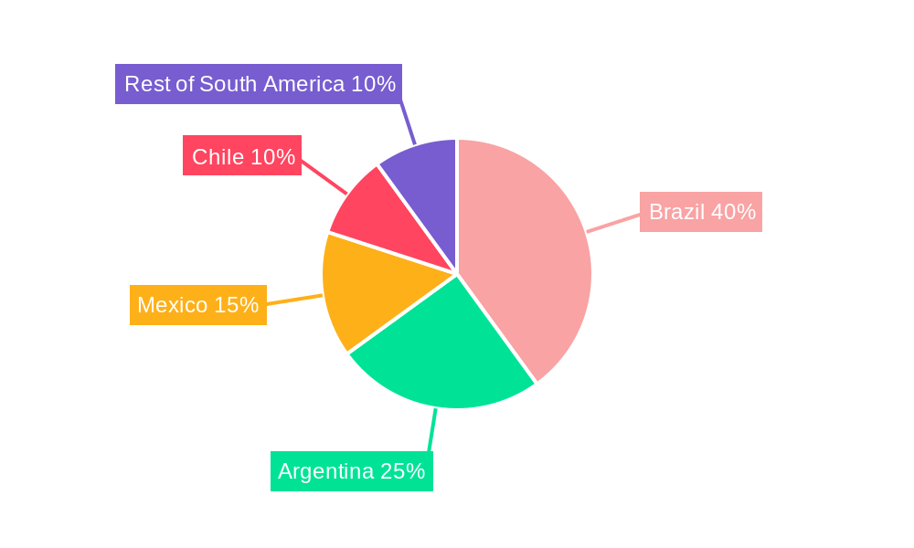 South America Thermal Spray Market Regional Share