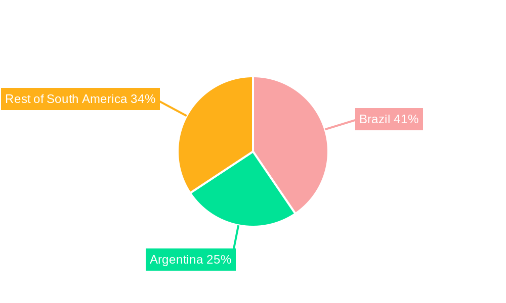 South America Vitamin Fortified and Mineral Enriched Food & Beverage Market Regional Share
