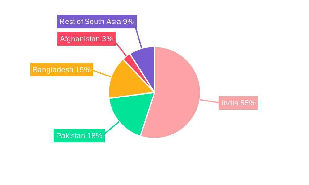 South Asia Renewable Energy Industry Regional Share