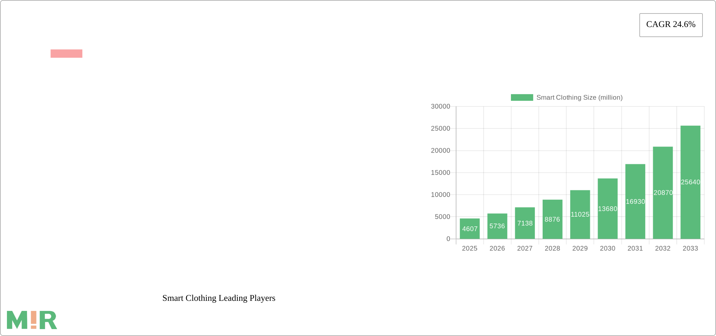 Smart Clothing Research Report - Market Size, Growth & Forecast