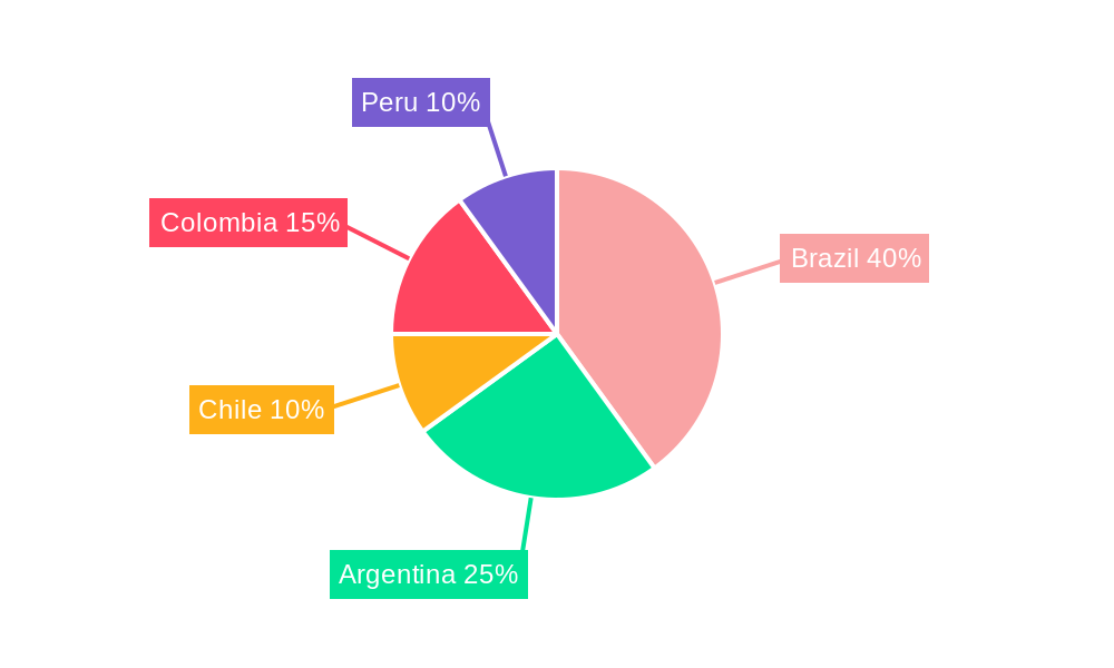 Latin America LPG Valves and Accessories Market Regional Share