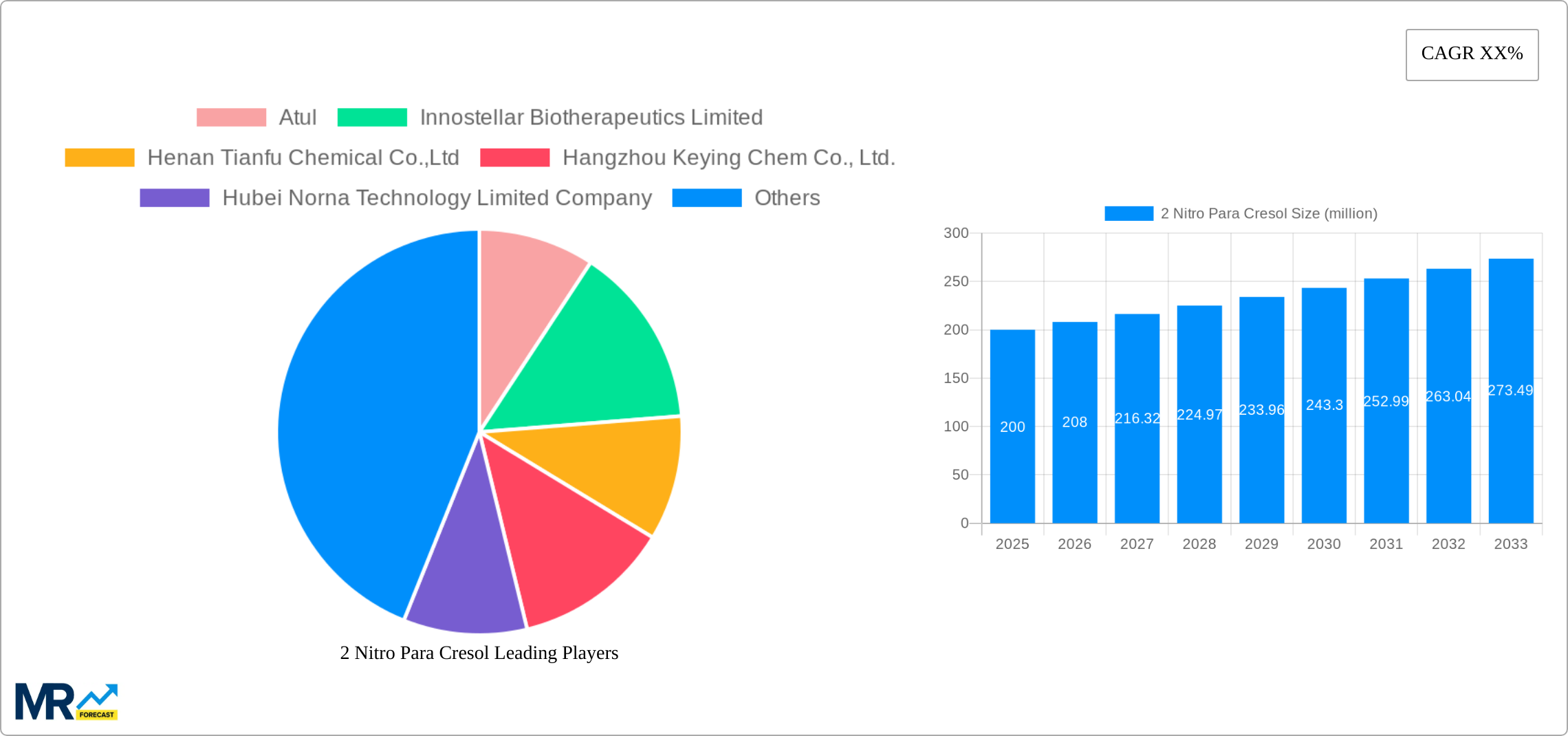 2 Nitro Para Cresol Research Report - Market Size, Growth & Forecast
