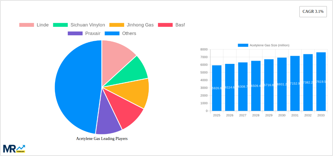 Acetylene Gas Research Report - Market Size, Growth & Forecast