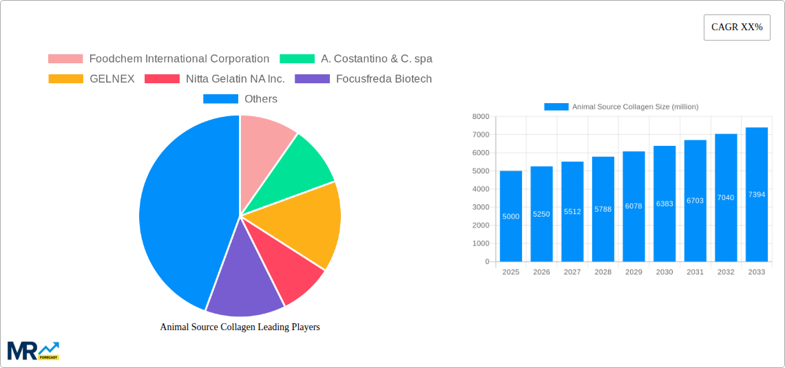 Animal Source Collagen Research Report - Market Size, Growth & Forecast