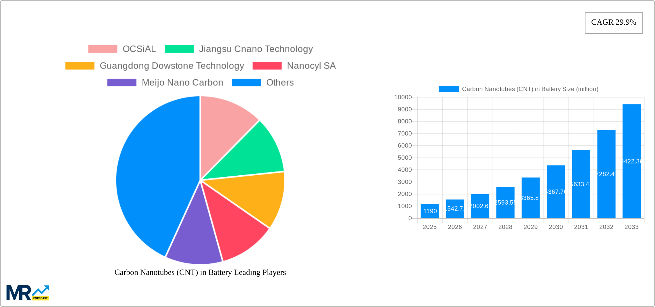 Carbon Nanotubes (CNT) in Battery Research Report - Market Size, Growth & Forecast