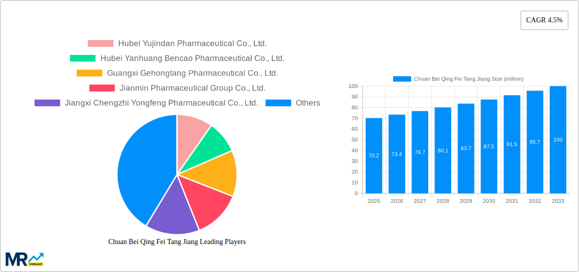 Chuan Bei Qing Fei Tang Jiang Research Report - Market Size, Growth & Forecast