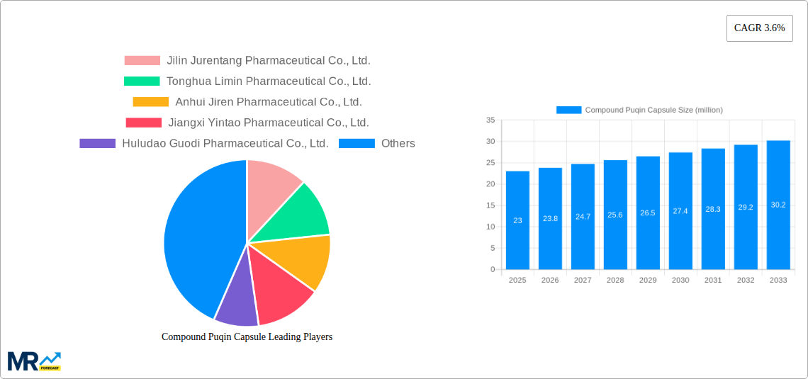 Compound Puqin Capsule Research Report - Market Size, Growth & Forecast