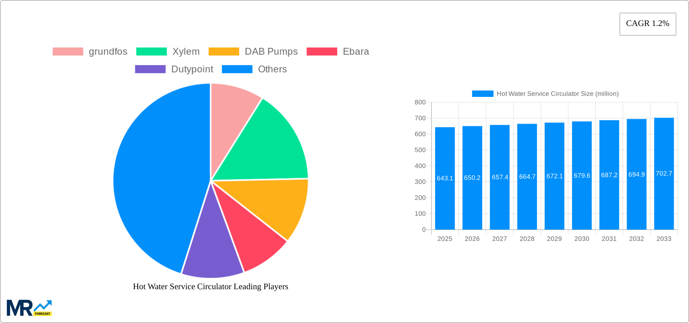 Hot Water Service Circulator Research Report - Market Size, Growth & Forecast
