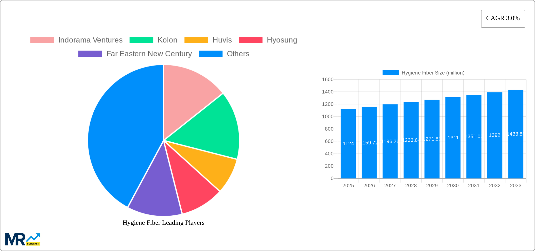 Hygiene Fiber Research Report - Market Size, Growth & Forecast