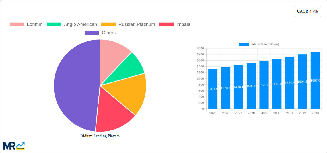 Iridium Research Report - Market Size, Growth & Forecast