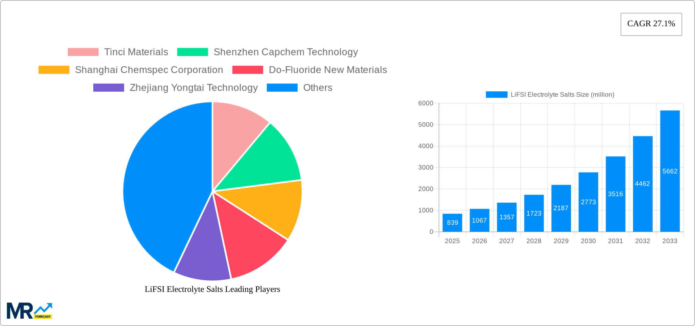 LiFSI Electrolyte Salts Research Report - Market Size, Growth & Forecast