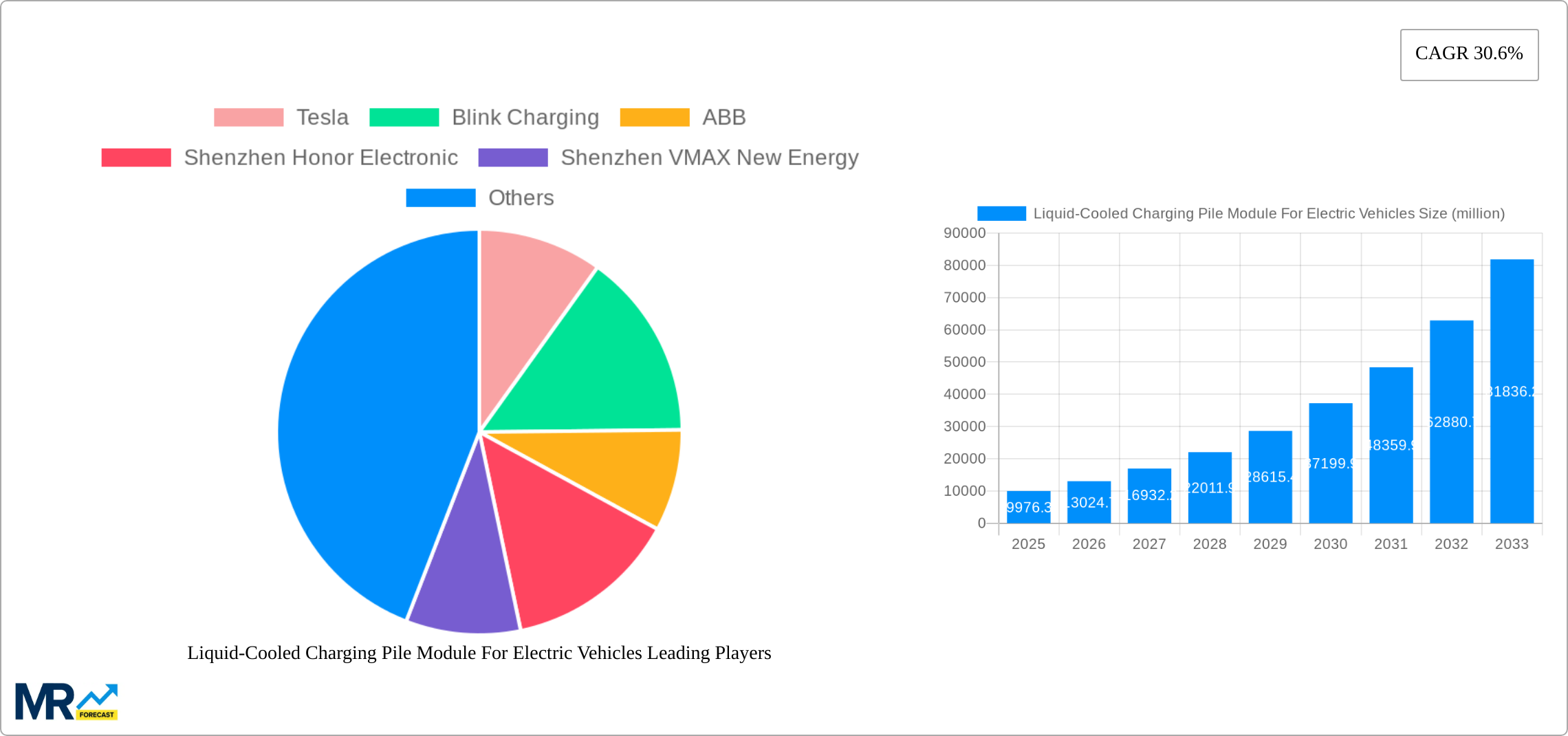 Liquid-Cooled Charging Pile Module For Electric Vehicles Research Report - Market Size, Growth & Forecast