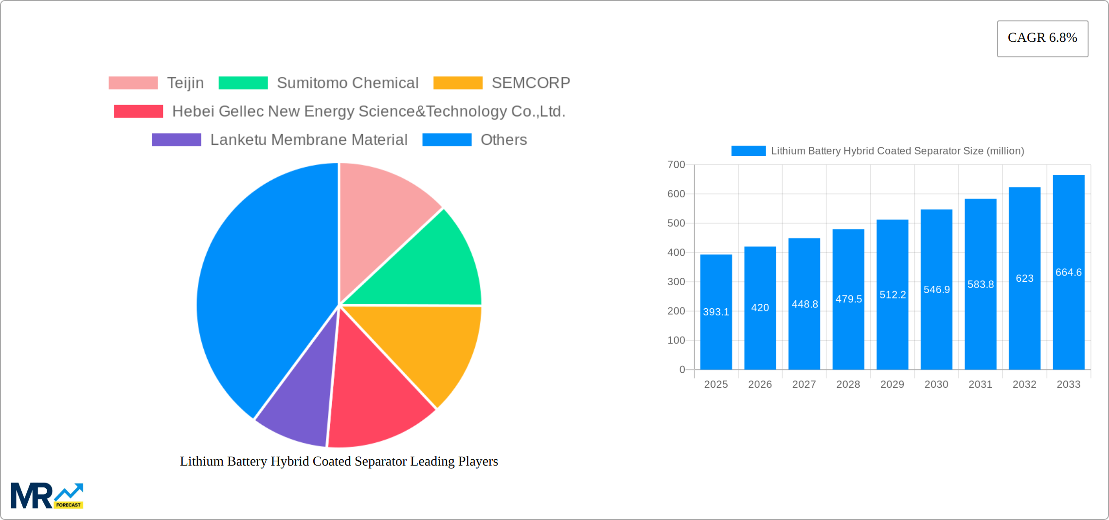 Lithium Battery Hybrid Coated Separator Research Report - Market Size, Growth & Forecast