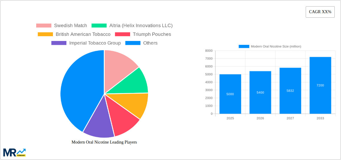 Modern Oral Nicotine Research Report - Market Size, Growth & Forecast