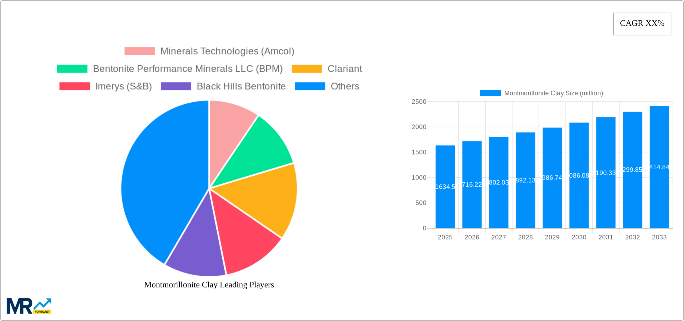 Montmorillonite Clay Research Report - Market Size, Growth & Forecast