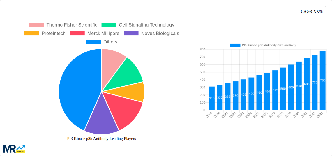 PI3 Kinase p85 Antibody Research Report - Market Size, Growth & Forecast