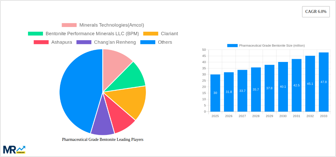 Pharmaceutical Grade Bentonite Research Report - Market Size, Growth & Forecast