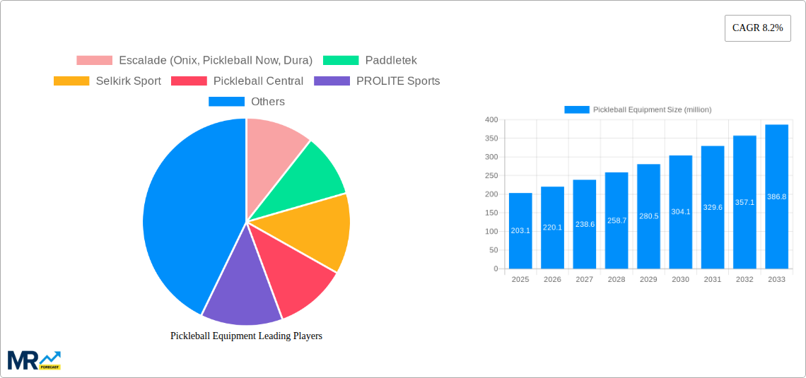 Pickleball Equipment Research Report - Market Size, Growth & Forecast
